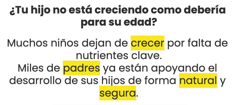 Krec'UP PERÚ: Activador Hormonal de Crecimiento & desarrollo máximo