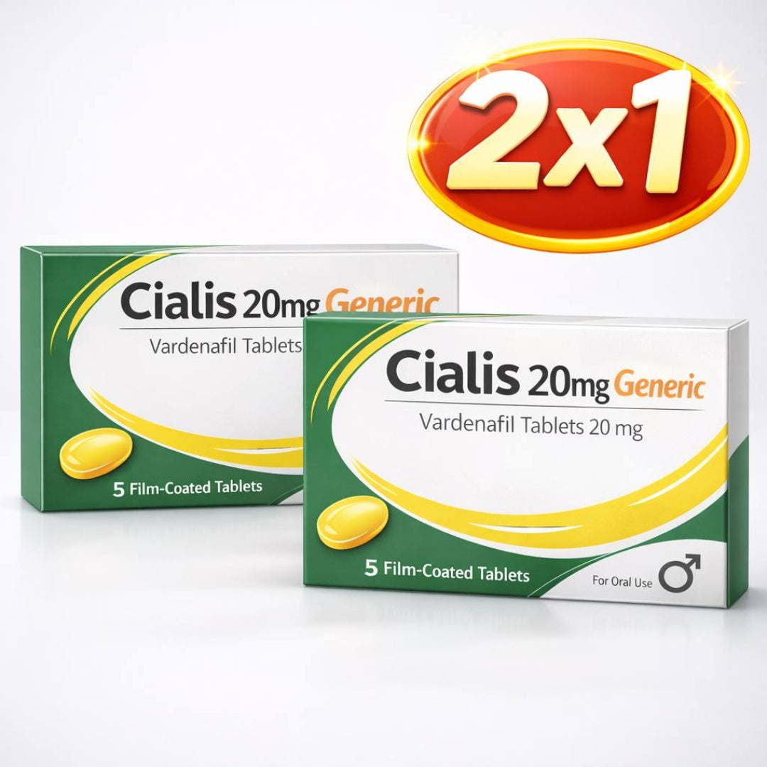Cialis 20mg - 2x1