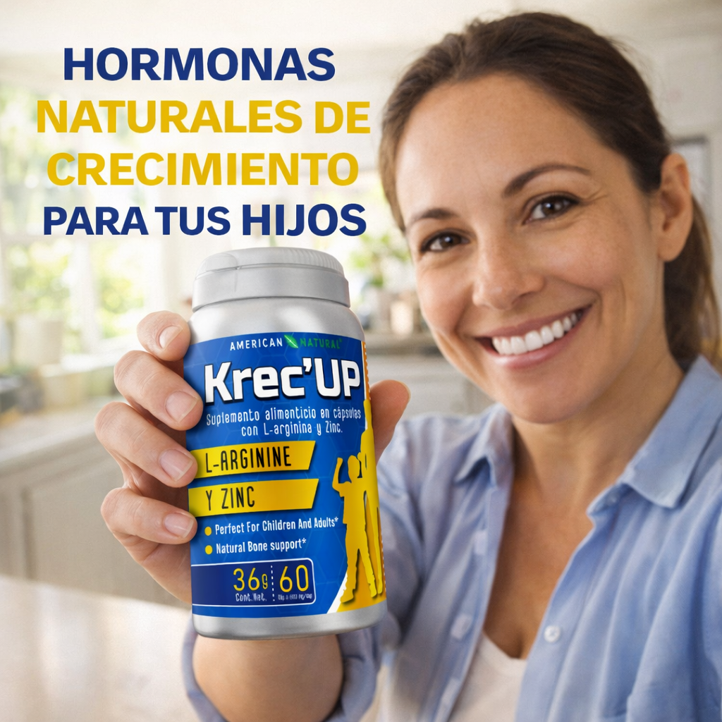 Krec'UP PERÚ: Activador Hormonal de Crecimiento & desarrollo máximo