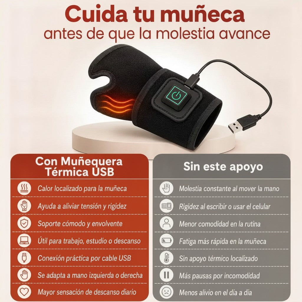 Muñequera ThermoWave Ajustable